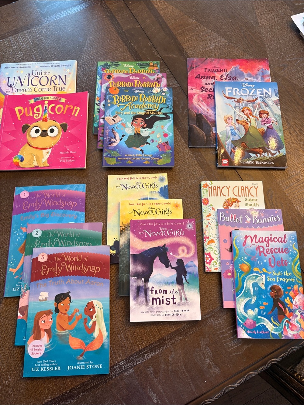 Assorted Kids' Fantasy Book Set - Pink, Purple, Blue Covers
